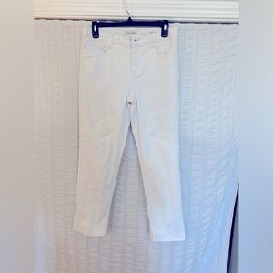 John New York white Capri jeans, size 4